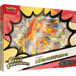 Carrefour Coffret pokémon méga-evolution - héros transcendants offre