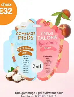 b&m Duo gommage / gel hydratant pour les pieds : offre