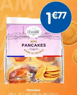 b&m Lemarié pâtissier pancakes offre