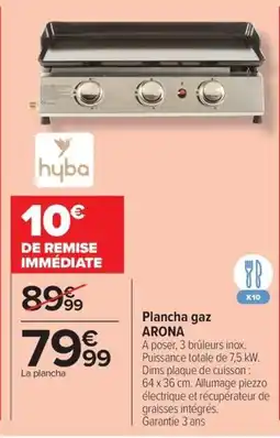 Carrefour Drive Plancha gaz arona offre