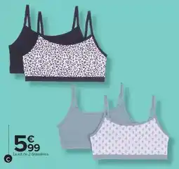 Carrefour Drive Lot de 2 brassieres offre