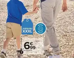 Carrefour Drive Le pantalon offre