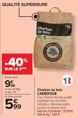 Carrefour Drive Charbon de bois carrefour offre