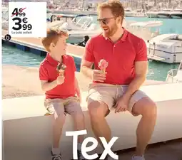 Carrefour Drive Tex - le polo enfant offre