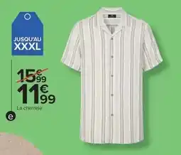 Carrefour Drive La chemise offre