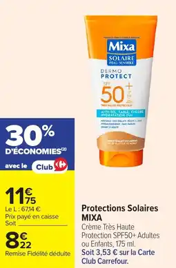Carrefour Market Protections solaires mixa offre