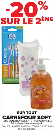 Carrefour Market Sur tout carrefour soft offre