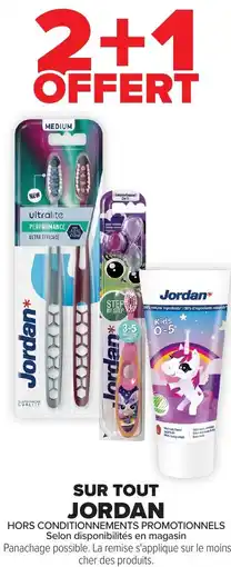 Carrefour Market Sur tout jordan offre