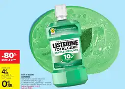 Carrefour Market Bain de bouche listerine offre