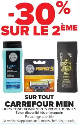 Carrefour Market Sur tout carrefour men offre