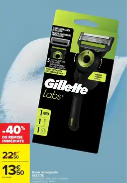 Carrefour Market Rasoir rechargeable gillette offre