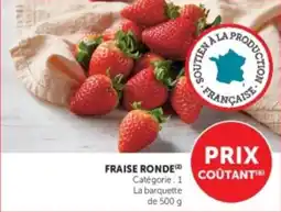 U Express Fraise ronde offre
