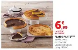U Express Flan 6 parts offre
