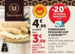 U Express Parmigiano reggiano aop u saveurs offre
