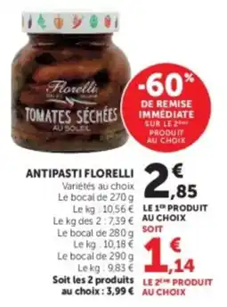 U Express Antipasti florelli offre