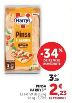 U Express Pinsa harrys offre
