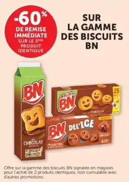 U Express Sur la gamme des biscuits bn offre