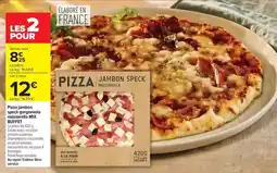 Carrefour Market Mix - pizza jambon speck garna offre