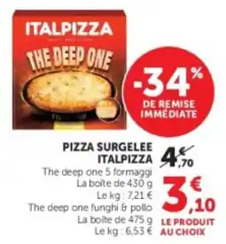 U Express Pizza surgelee italpizza offre
