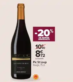 Carrefour Contact Pic st loup offre