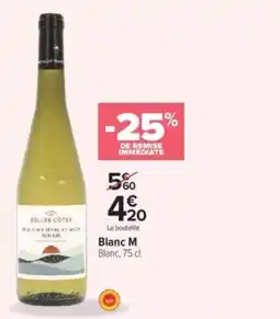 Carrefour Contact Blanc m offre