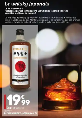 ALDI Blended whisky japonais offre