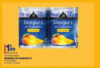 ALDI Mangues en tranches offre