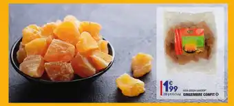 ALDI Gingembre confit offre