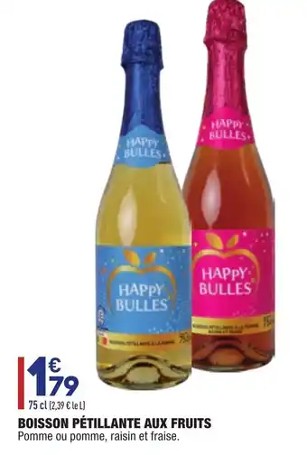ALDI Boisson pétillante aux fruits offre