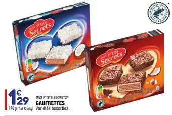 ALDI Gaufrettes offre