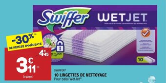 ALDI 10 Lingettes de nettoyage offre