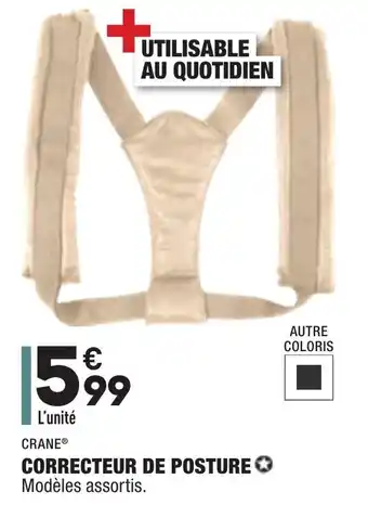 ALDI Correcteur de posture offre