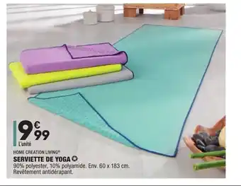 ALDI Serviette de yoga offre