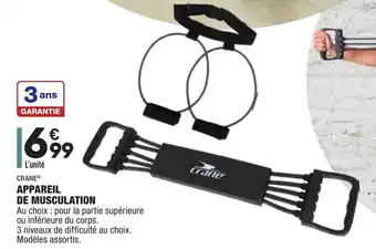 Appareil de musculation