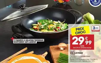 ALDI Wok électrique offre