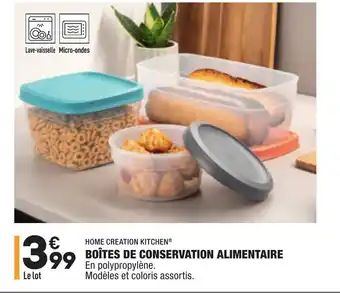 ALDI Boîtes de conservation alimentaire offre