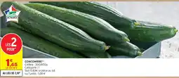 Intermarché Express Concombre offre