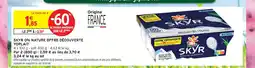 Intermarché Yoplait skyr 0% nature offre découverte offre