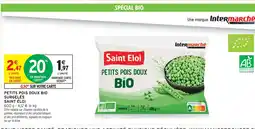 Intermarché Express Saint éloi petits pois doux bio surgelés offre
