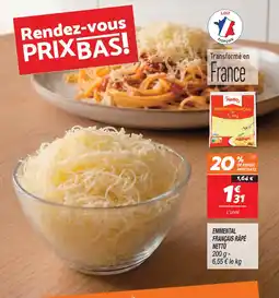 Netto Netto emmental français râpé offre