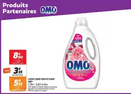 Netto Omo lessive liquide rosir de plaisir offre