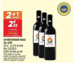 Netto Vill azur igp méditerranée rouge offre