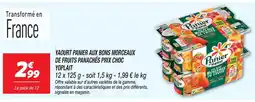 Netto Yoplait yaourt panier aux bons morceaux de fruits panachés prix chox offre