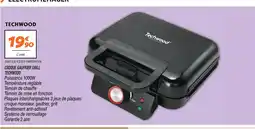 Netto Techwood croque gaufrier grill offre