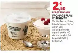 Bi1 Fini - fromage frais d'isigny offre
