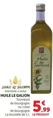 Bi1 Huile le galion offre