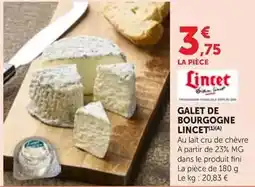 Bi1 Lincet - galet de bourgogne offre