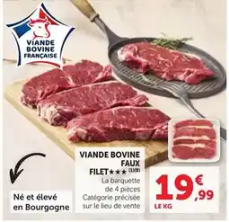 Bi1 Viande bovine faux filet offre