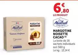 Bi1 Mistral - margotine noisette cacao offre