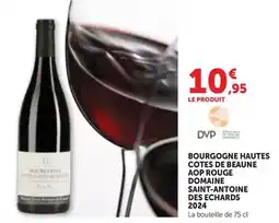 Bi1 Bourgogne hautes cotes de beaune aop rouge dopo saint-antoine des échards 2024 offre